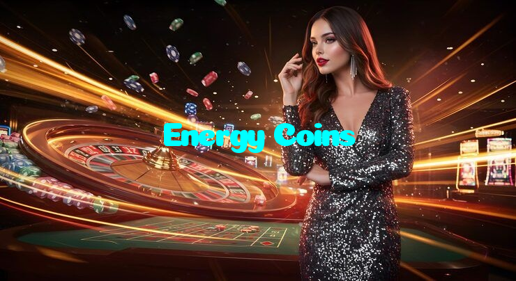 Energy Coins casino presented on mobile device in Pakistan with slots and live games